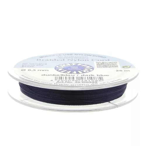 Filo di nylon europeo Griffin 0.3mm a 0.5mm Dark Blue x25m