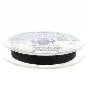 Filo di nylon europeo Griffin 0.3mm a 0.5mm nero x25m