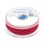 Filo di nylon europeo Griffin 0.5mm a 0.8mm Dark Red Fuchsia x25m