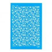 Silk Screen Moiko 74x105 mm - Motivo foglie 8.08