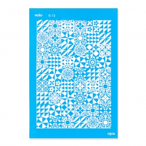 Silk Screen Moiko 74x105 mm - Motivo mandalas 6.13