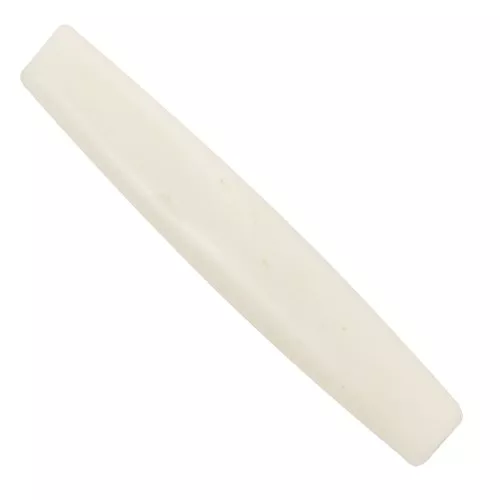 Perle hair pipe in osso 36x6 mm Bianco x5