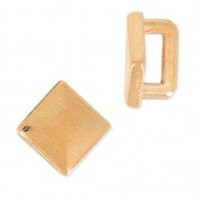 Passante slider losanga per laccetto 5 mm dorato rosa x1|raw }}