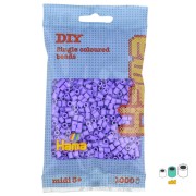 Perle da stirare  Hama MIDI 5 mm Viola Pastellolo (n°45) x1000