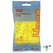 Perle da stirare  Hama MIDI 5 mm Giallo Pastello (n°43) x1000