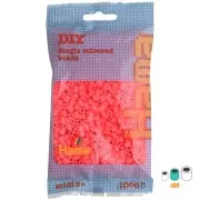 Perle da stirare  Hama MIDI 5 mm Ciliegia Fluo (n°33) x1000
