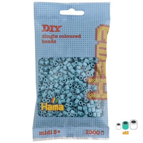 Perle da stirare  Hama MIDI 5 mm Turchese (n°31) x1000