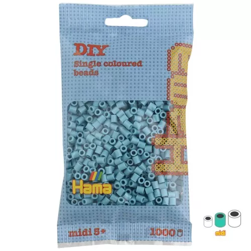 Perle da stirare Hama MIDI 5 mm Turchese (n°31) x1000
