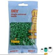 Perle da stirare  Hama MIDI 5 mm Verde (n°10) x1000