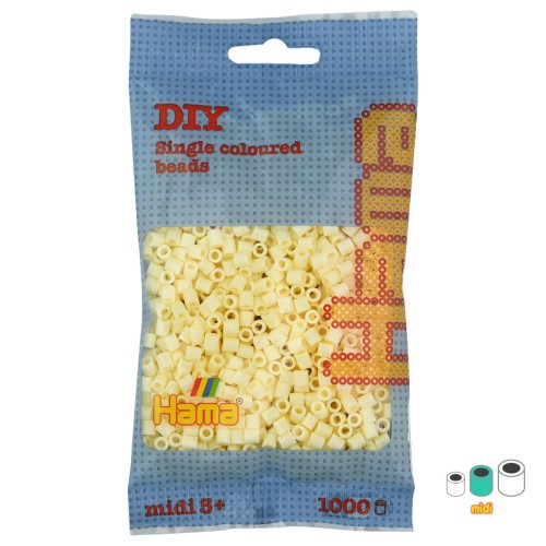 Perle da stirare  Hama MIDI 5 mm Crema (n°02) x1000