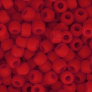 Rocaille Toho 11/0 TO11R45AF - Opaque Frosted Cherry x8g|raw }}