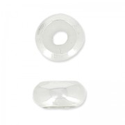 Stoppers Beads 5 mm con un foro 2 mm in Argento 925 x2