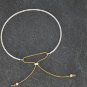 Stoppers Beads 5 mm con un foro 2 mm in Argento 925 x2