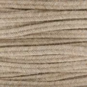 Soutache shiri velvet manifatturiera italiana 4 mm Beige x1m