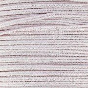 Soutache metallic manifatturiera italiana 2 mm rosa Poudré/argenté x1m