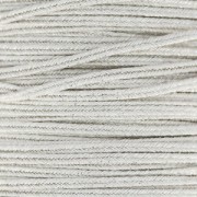 Soutache metallic manifatturiera italiana 2 mm Silver/argenté x1m