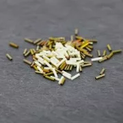 Slender bugles Miyuki 1.3x6 mm BGLS-462 - Metallic Gold Iris x10g