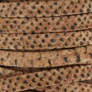 Laccetto in sughero doppio 10 mm effetto pitone x 50cm|raw }}