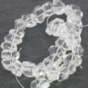 Perla nugget irregolare 12-25 mm Cristallo di Roccia x1