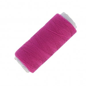 Bobina di cotone sintetico per realizzare pompons Fuchsia x120m