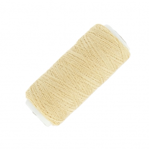 Bobina di cotone sintetico per realizzare pompons Beige x120m