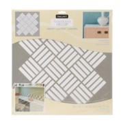 Stencil decorativo modello medio 45.7x45.7 cm cesto intrecciato x1