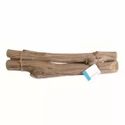 Bastoncini di legno leggero 35 cm Naturale x3