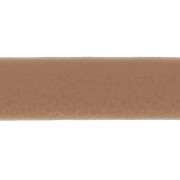 Laccetto cuoio rigenerato doppio lato mm. 5 Camel xm.1|raw }}