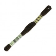 Filo da ricamo DMC Mouliné Spécial 117 MC Marrone scuro (3371) x8m|raw }}