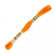 Filo da ricamo DMC Mouliné Spécial 117 MC Arancione (740) x8m