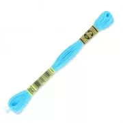 Filo da ricamo DMC Mouliné Spécial 117 MC Turquoise (3846) x8m