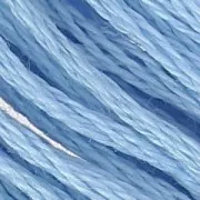 Filo da ricamo DMC Mouliné Spécial 117 MC Light Sapphire (800) x8m