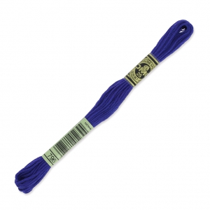 Filo da ricamo DMC Mouliné Spécial 117 MC Bleu Roi (796) x8m