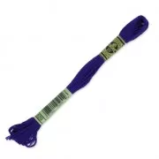 Filo da ricamo DMC Mouliné Spécial 117 MC Dark Indigo (820) x8m