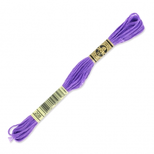 Filo da ricamo DMC Mouliné Spécial 117 MC Parme (208) x8m