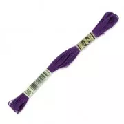 Filo da ricamo DMC Mouliné Spécial 117 MC Melanzana (550) x8m