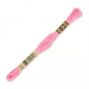 Filo da ricamo DMC Mouliné Spécial 117 MC Rosa (3708) x8m