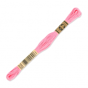 Filo da ricamo DMC Mouliné Spécial 117 MC Rosa (3708) x8m