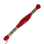 Filo da ricamo DMC Mouliné Spécial 117 MC Rosso Parigi (347) x8m|raw }}