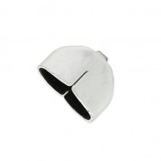 Embout Eco pour lacet 10 mm Placcatura argento anticox1