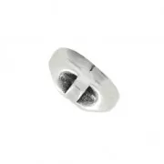 Embout Eco pour lacet 10 mm Placcatura argento anticox1