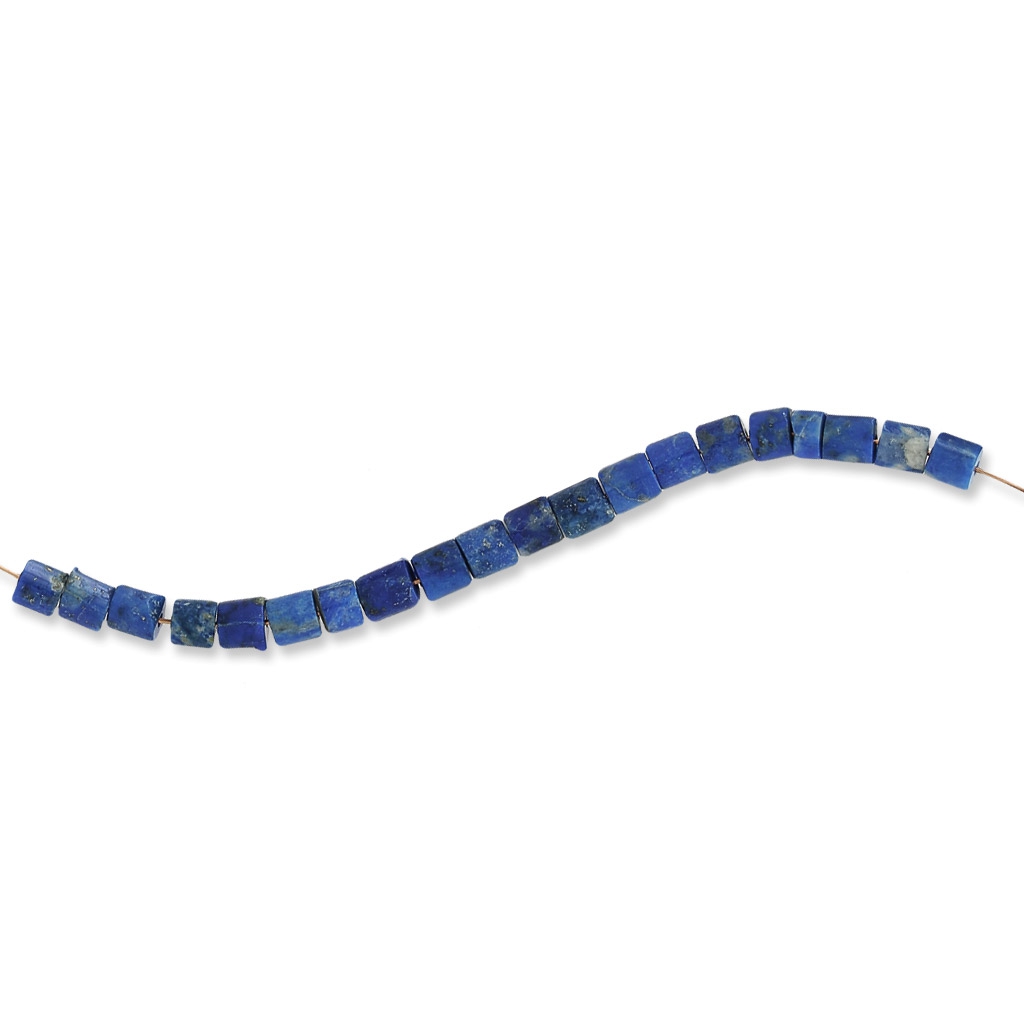 47 Perline Di Lapislazzuli Blu Naturale 8 Mm – Pietre Sfuse Per Gioielli Fai-da-Te, RayLineDo
