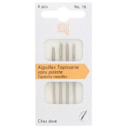 Aiguilles tapisserie sans pointe bout rond Mediac n°16  x4|raw }}