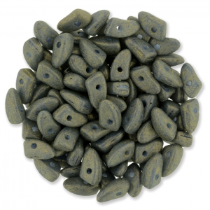 Perline in vetro Prong Beads 1 trou 3x6 mm Poppy Seed Pacifica x5g