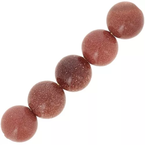 Perline Gold Stone mm. 10 x5
