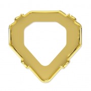 Castone per cabochon PureCrystal 4928 Tilted Chaton 12 mm brut|raw }}