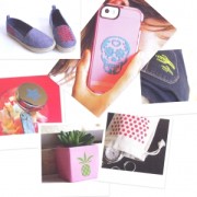 Pittura tessile Aladine pâte 3D Izink Nacré Pearly Amethist x75ml