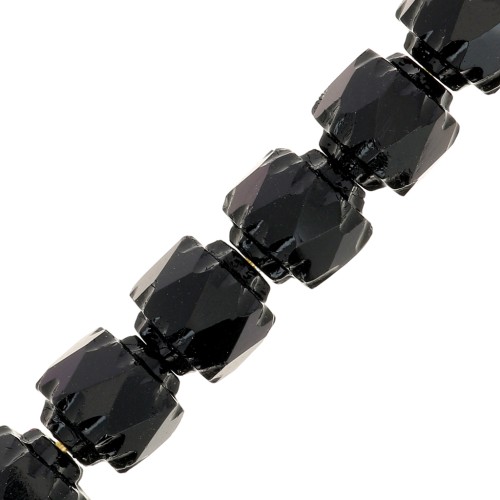 Sfaccettate Antiche mm.  6 Jet x20