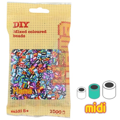 Assortimento di perle Hama Multirighe (n°90) x1000