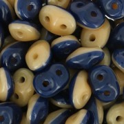 SuperDuo Duet mm. 2.5x5 Navy/Ivory  x10g